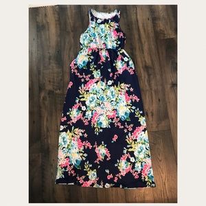 Floral maxi dress